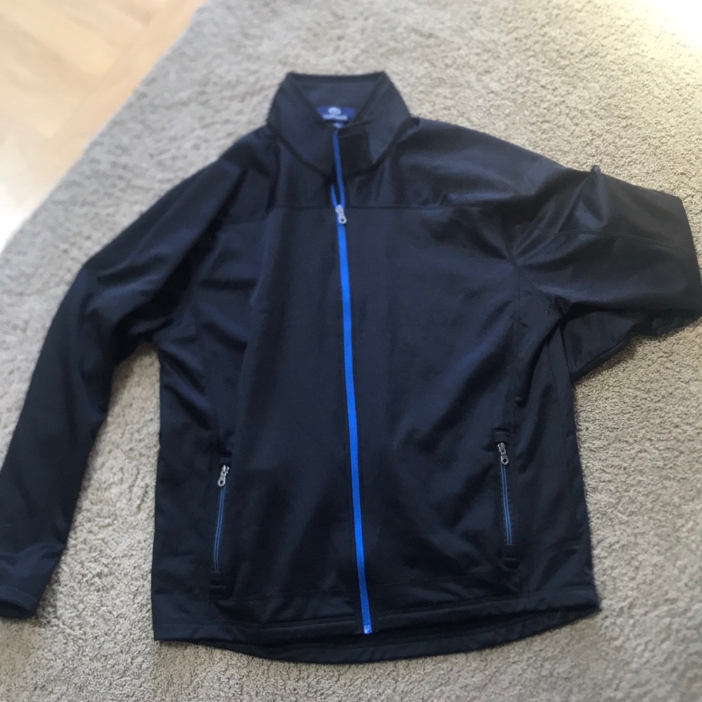 NWOT men’s Vantage zip up fleece lined sz Large